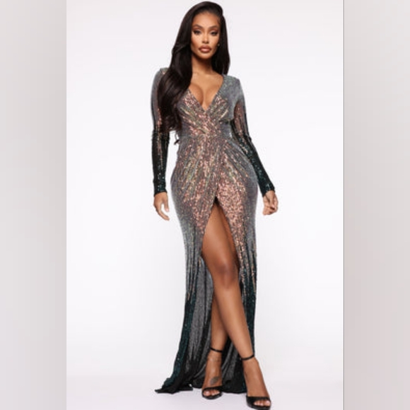 Banjul sequin gown maxi formal dress - Picture 15 of 15